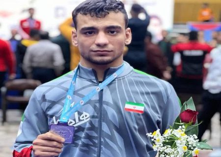 نایب قهرمانی کشتی گیر بوشهری در رقابت‌های قهرمانی جوانان کشور