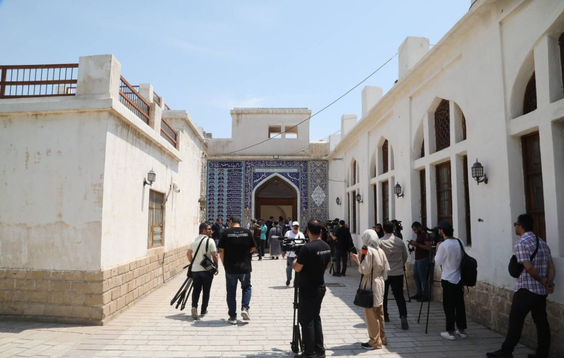 بازدید خبرنگاران خارجی از بافت قدیم بوشهر