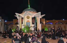 مراسم احیا 23 رمضان در گلزار شهدای بوشهر